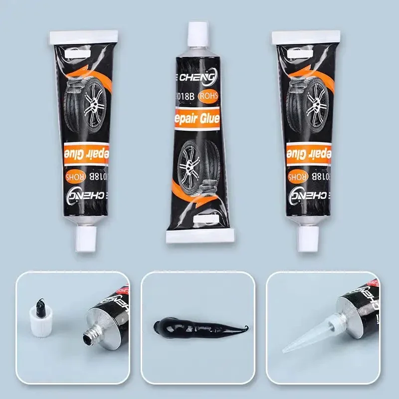 Tire Repair Glue Waterproof & High Temperature Resistant Black Sealing Waterproof And High-Temperature Resistant Repair Adhesive thumbnail 2