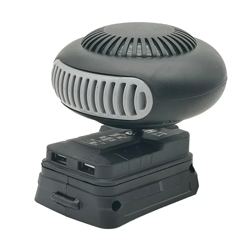 Portable Lithium Electric Power Warm Air Blower Fan Heater Hot&Cold Wind Dual Mode for Makita for Bosch for DeWalt for Milwaukee thumbnail 2