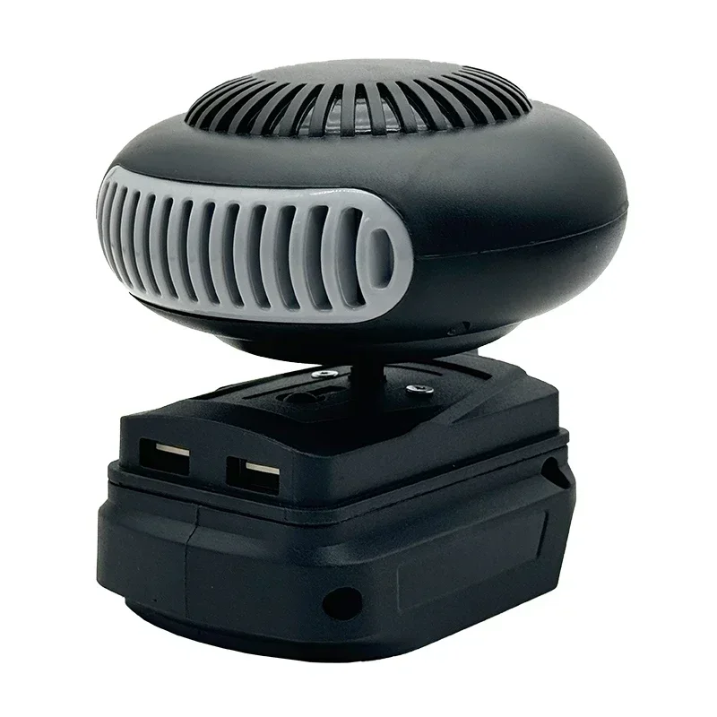 Portable Lithium Electric Power Warm Air Blower Fan Heater Hot&Cold Wind Dual Mode for Makita for Bosch for DeWalt for Milwaukee thumbnail 3