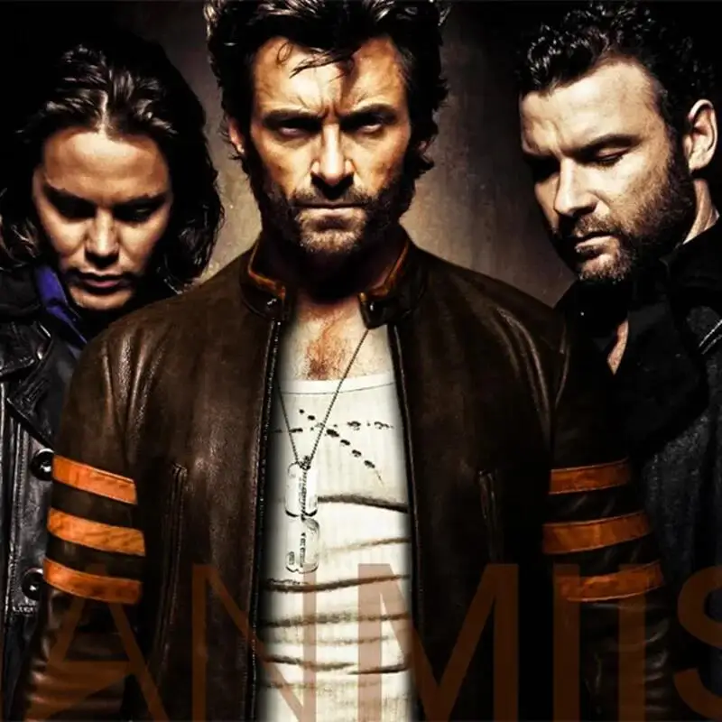 High-end Brand Men's Zipper Leather Jacket Wolverine Slim Fit Short Coat Retro Locomotive Logan Bomber PU Leather Jacket 5XL-M thumbnail 6