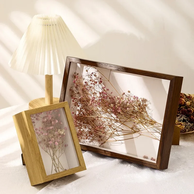 3D Wooden Picture Frames Depth 3cm 5cm Dried Flower Specimen Holder Handmade DIY Handwork Display Phote Frame Home Decoration thumbnail 5