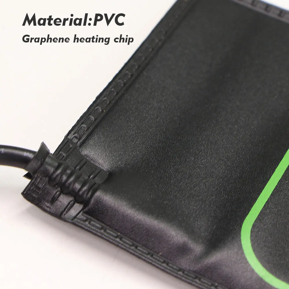 7-100W Garden 16℃ to 45℃ Adjustable Thermostat Seedling Heated Mat for Winter Plants Nursery Heating Pad Seed Germination Grow thumbnail 4