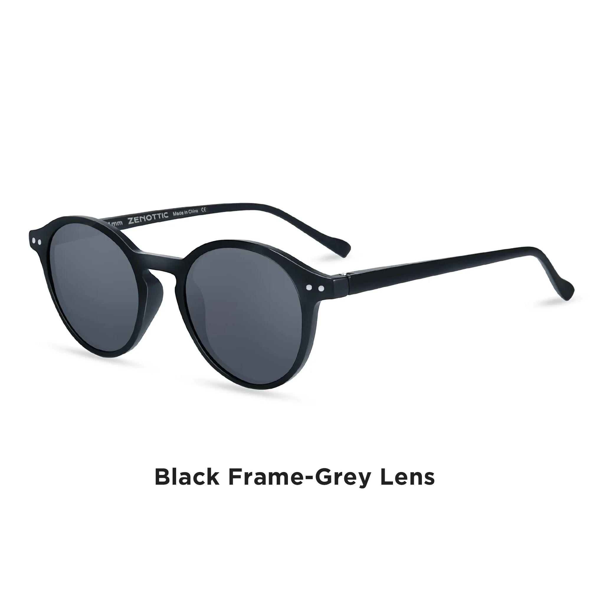 ZENOTTIC (S Size) Retro Circular Polarized Sunglasses 2026 2025 Men Women Vintage Small Round Sun Glasses UV400 Goggles Shades thumbnail 6