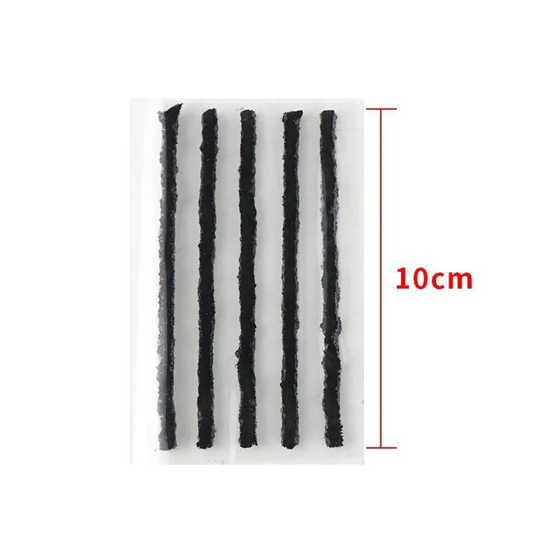Motorcycle Car Tire Repair Strip Tubeless Tyre Wheels Puncture Plug Seal Tape Repair Tools Auto Vacuum Tire Repair Rubber Strip thumbnail 6