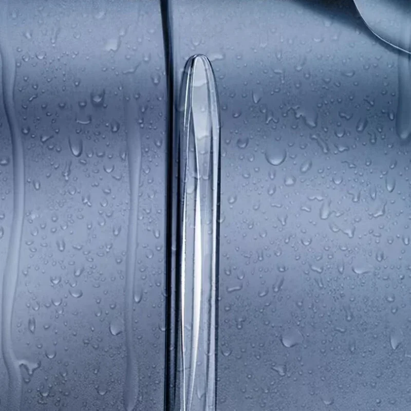 2/4Pcs Auto Car Door Edge Protection Guards Buffer Trim Molding Protection Strip Scratch Protector Car Door Crash Bar thumbnail 3