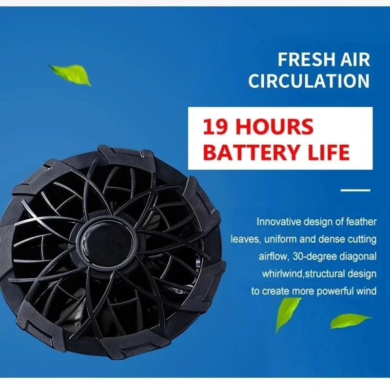 Summer Sport Fan Air Condition Cool Man Woman Travel Ultralight Brand Outdoor Vest Clothes Jacket Sun Windbreaker Fishing Worker thumbnail 3