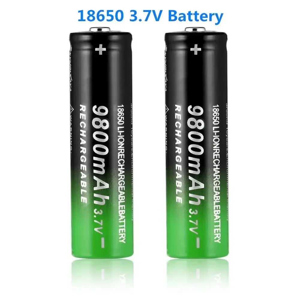 2026new fast charging 18650 battery high quality 9800mah 3.7V 18650 Li ion battery flashlight charging battery + free delivery thumbnail 3
