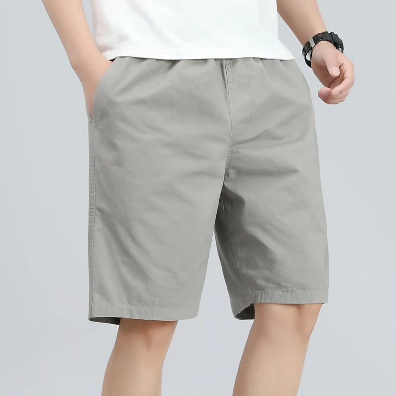 Plus Size Men's Shorts Streetwear Casual Cotton Summer Breathable Fitness Knee Shorts Sports Shorts  Sweatwear 6XL thumbnail 3