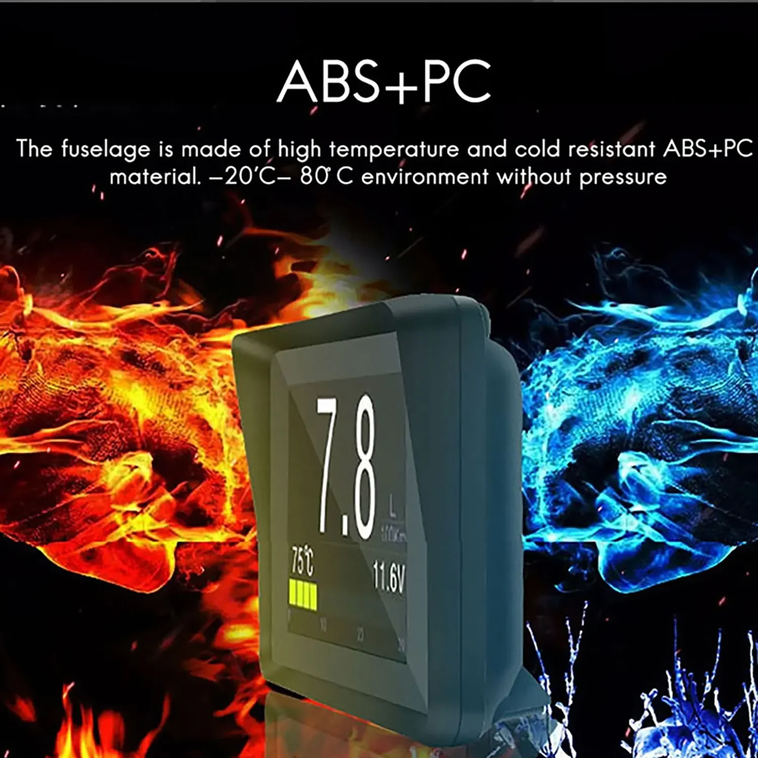 A203 OBD2 On-board Computer A203 Car Digital Computer Trip Display Speed Fuel Consumption Temperature Gauge OBD2 Scanner thumbnail 3