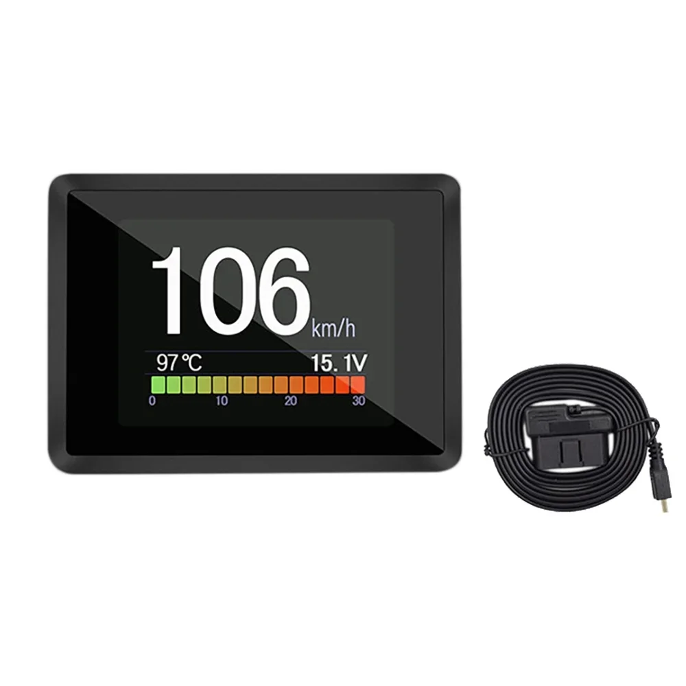 A203 OBD2 On-board Computer A203 Car Digital Computer Trip Display Speed Fuel Consumption Temperature Gauge OBD2 Scanner thumbnail 6