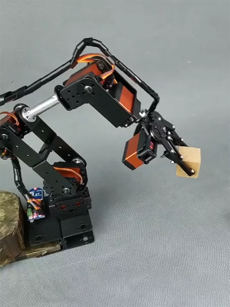 Robotic Arm Kit 6 Dof Programming Robotic Arm DIY kit for Arduino Raspberry Pi Robot For UNO/ESP32 Open Source Code and Tutorial thumbnail 3