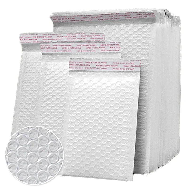 10-100PCS Bubble Mailers Wholesale White Padded Envelope for Packaging Mailing Gift Self Seal Shipping Bags Bubble Envelope thumbnail 2