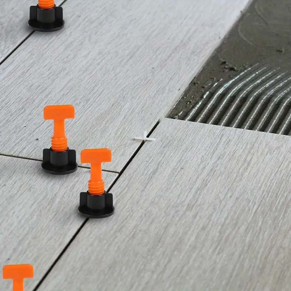 11-204Pcs Floor Ceramic Tile Leveling System Clips Spacers Porcelain Leveler Kit Construction Tools For Tile Laying Wall Fixing thumbnail 6