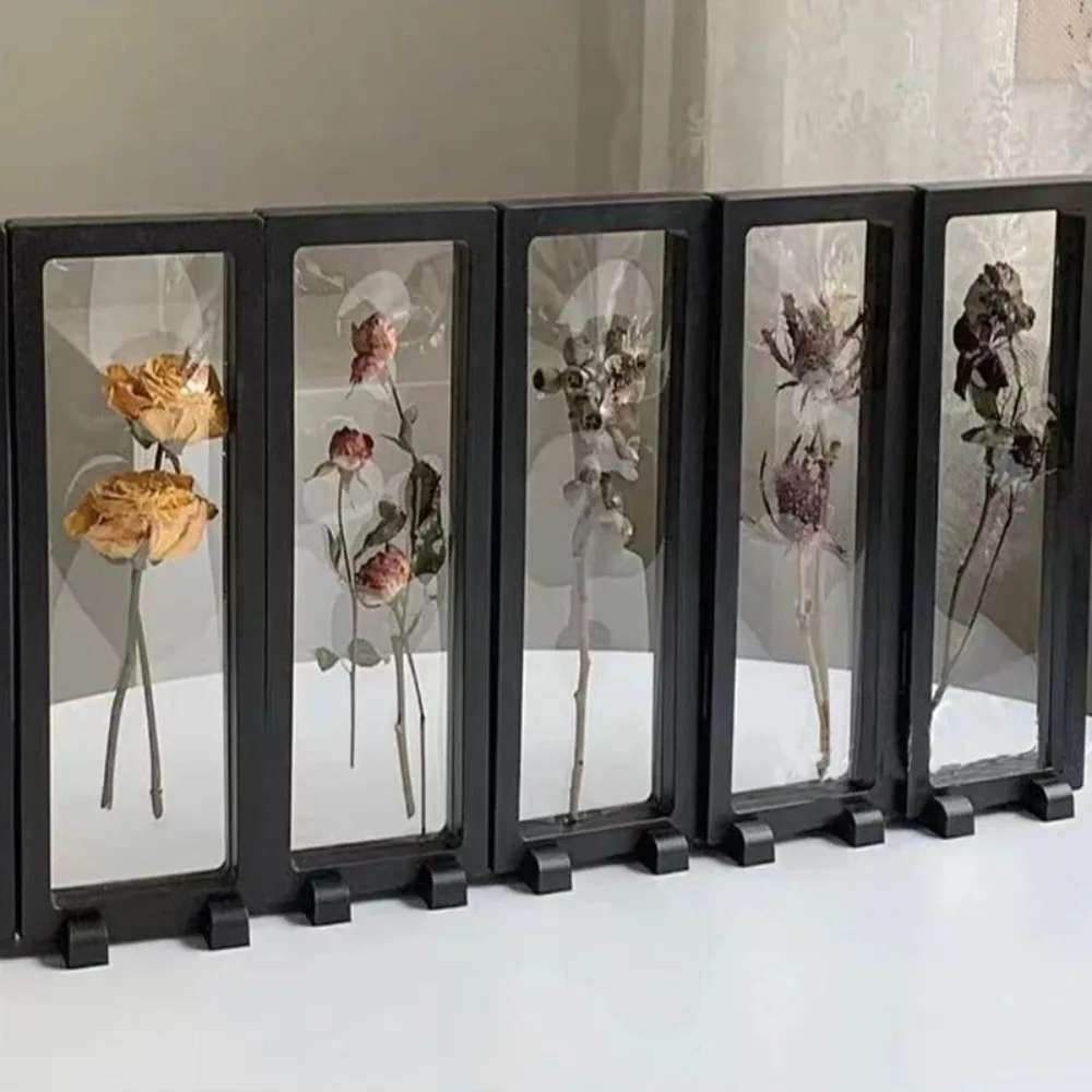Dried Flower Frame Storage Box Transparent Dried Flower Display Picture Frame Bracelet Jewelry Storage Case Home Wall Decoration thumbnail 5