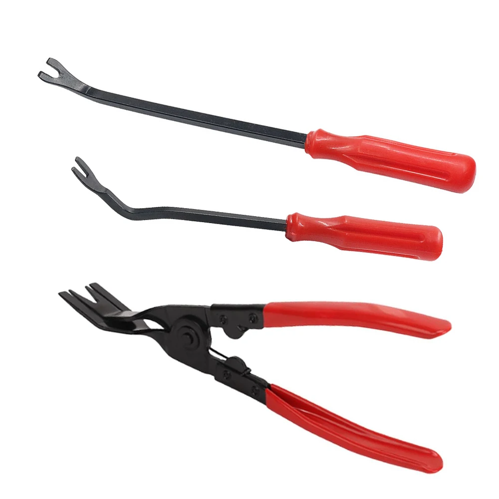 4pcs/Set Portable Car Panel Removal Tool Kit Nail Puller Radio Audio Door Pry Repair Clip Trim Dash Removal Installer Hand Tool thumbnail 5