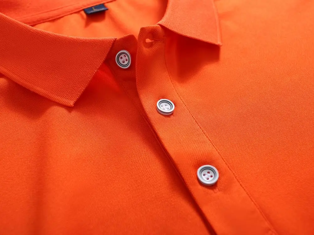 Custom Logo Lapel POLO Shirt Couple Summer Short Sleeve Moisture transfer t shirts Men Women Summer Simple Casual Tops thumbnail 6