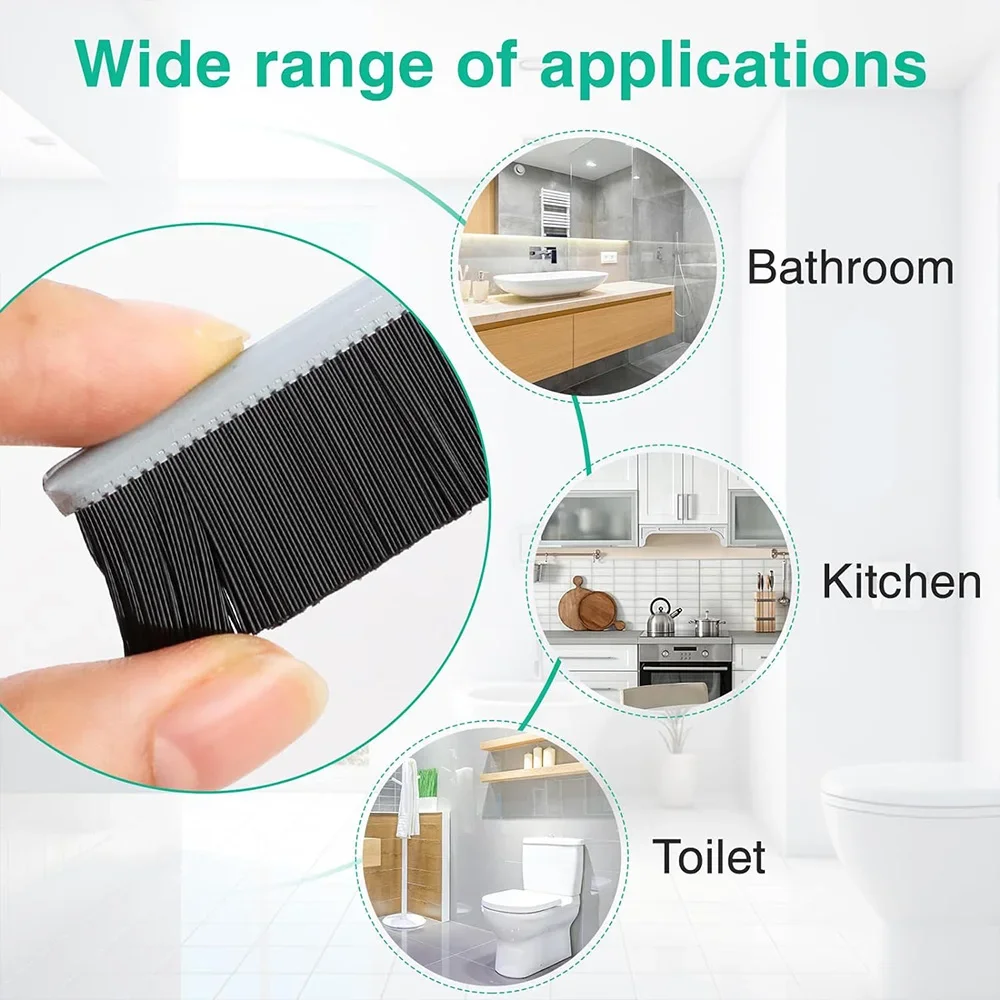 Gap Cleaning Brush Hard-Bristled Crevice Cleaning Brush for Stiff Angled Bristles Tile Bathroom Kitchen Toilet Cleaning Tool thumbnail 2