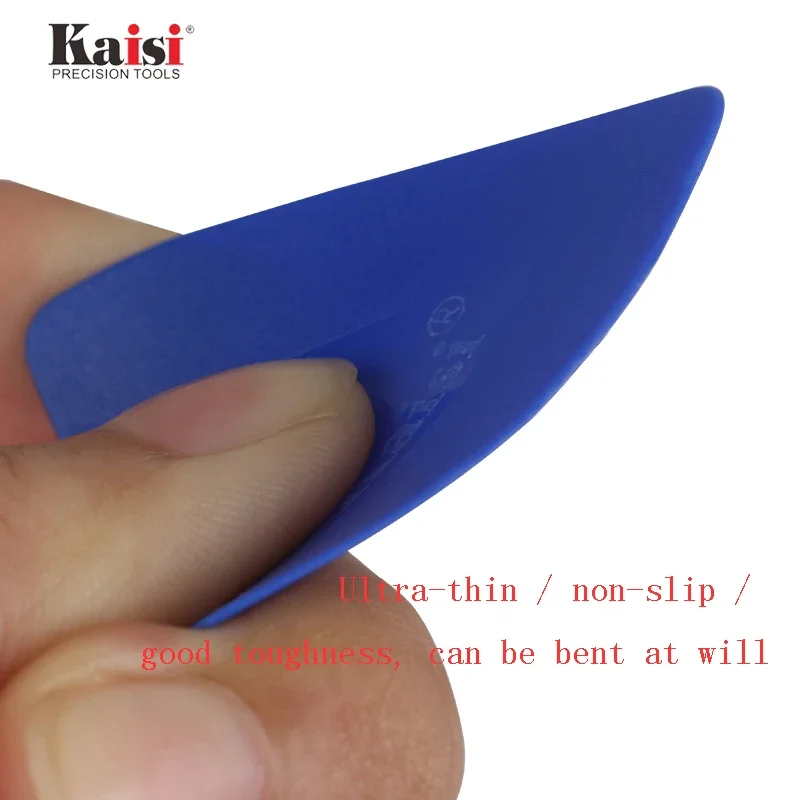 Kaisi 5Pcs 0.75mm Ultra-Thin Hard Plastic Scraper Mobile Phones Pry Opening Kits for IPad Tablets Teardown Repair Hand Tools Set thumbnail 2