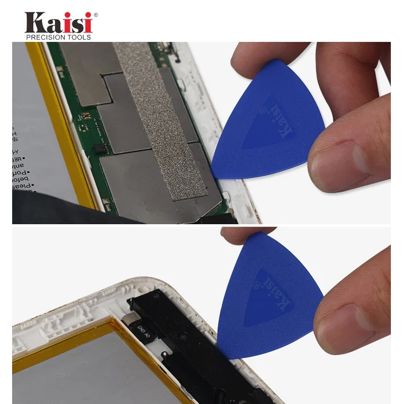 Kaisi 5Pcs 0.75mm Ultra-Thin Hard Plastic Scraper Mobile Phones Pry Opening Kits for IPad Tablets Teardown Repair Hand Tools Set thumbnail 5