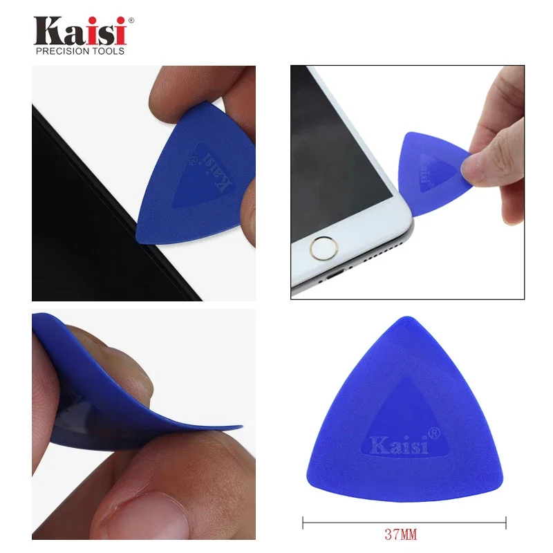 Kaisi 5Pcs 0.75mm Ultra-Thin Hard Plastic Scraper Mobile Phones Pry Opening Kits for IPad Tablets Teardown Repair Hand Tools Set thumbnail 4
