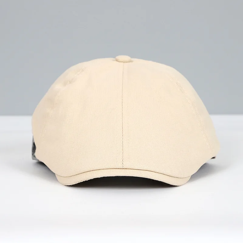 Cotton Peaky Blinders Caps For Men Hats Berets British Western Style Ivy Cap Classic Winter Woman Vintage Linen Beret thumbnail 3