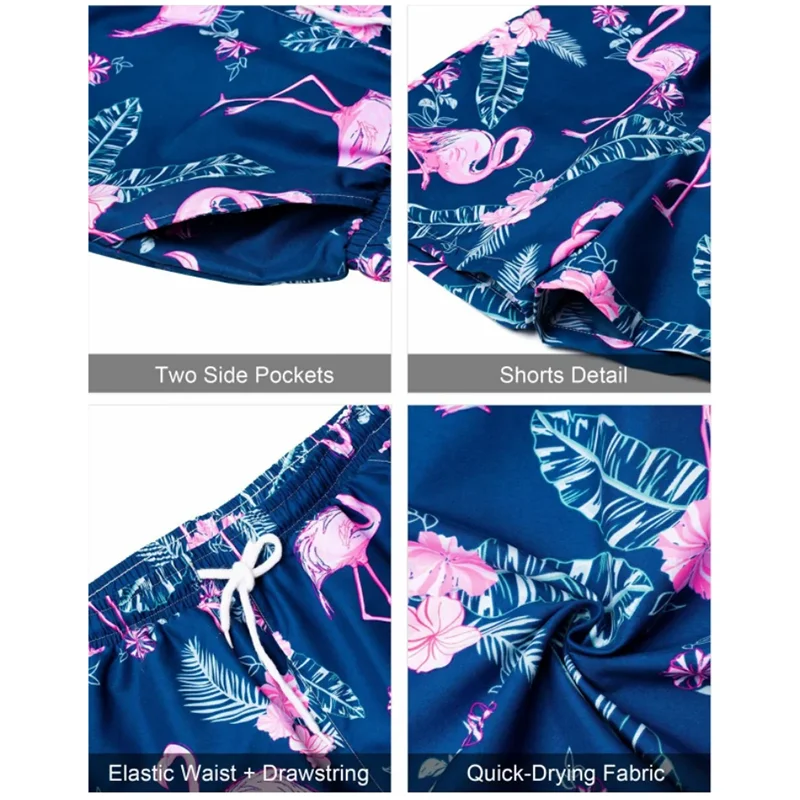 Hawaii Beach Holiday Mens Shirt Short Sleeve Shorts Two Piece Paisley Printed Pattern Breathable Set Fashion Mens Party Suit thumbnail 5