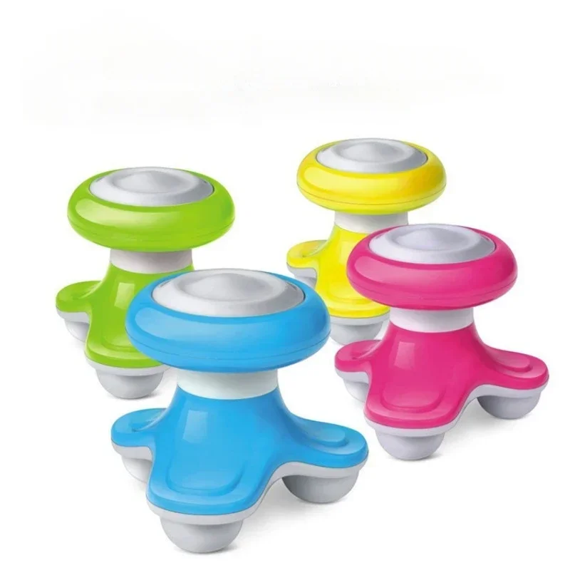 USB Mini Neck Massager Multi Function Plastic Triangle Shape Electric USB Beauty Anti Cellulite Massage Relaxation Instrument thumbnail 2