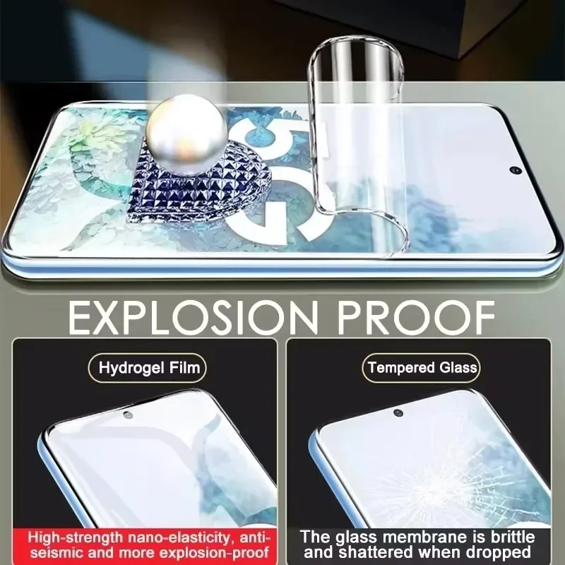 5Pcs Hydrogel Film for Samsung Galaxy S21 S22 S20 S23 S24 Ultra S10 S9 S8 Plus FE Screen Protector for Samsung Note 20 10 9 Plus thumbnail 3