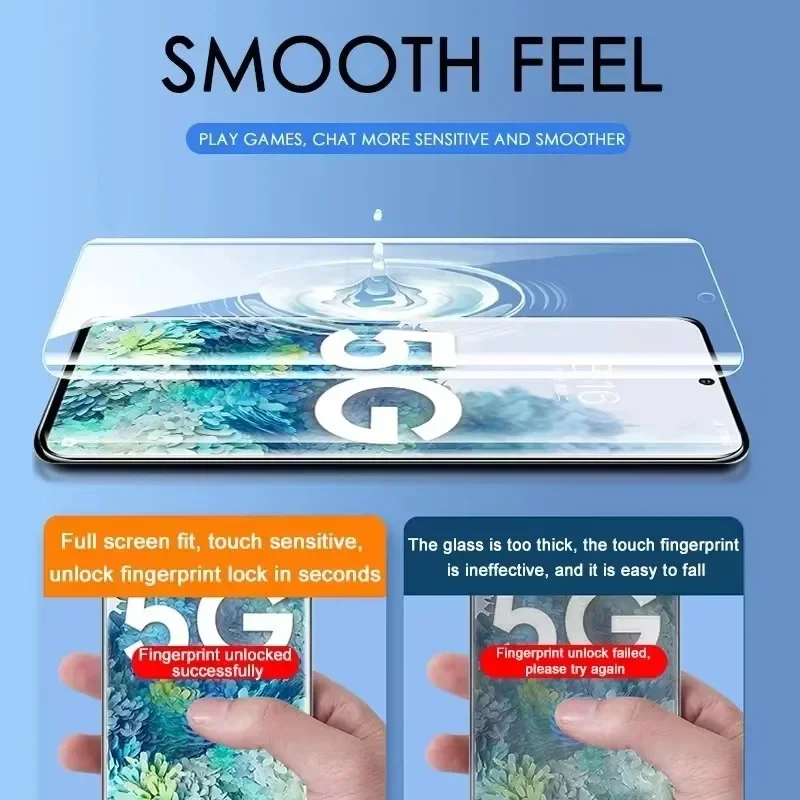 5Pcs Hydrogel Film for Samsung Galaxy S21 S22 S20 S23 S24 Ultra S10 S9 S8 Plus FE Screen Protector for Samsung Note 20 10 9 Plus thumbnail 4