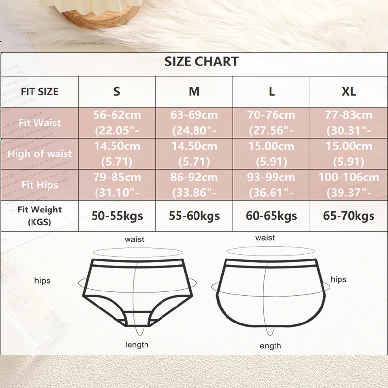 2Pcs/Set High Waist Panties Women Body Slimming Underwear Breathable Comfortable Briefs Solid Briefs  Breathable Lingerie thumbnail 6