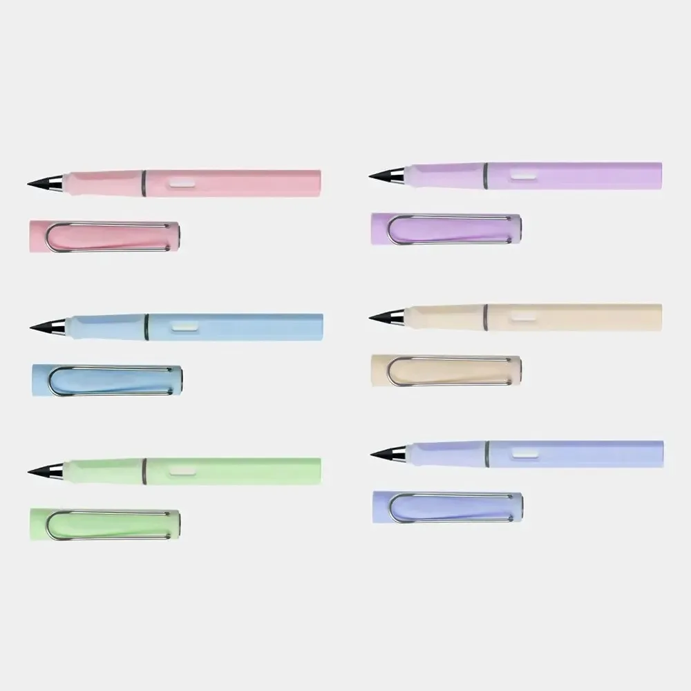 1Pc Eternal Pencil Unlimited Writing No Ink Pen Pencils For Writing Art Sketch Stationery Kawaii Pen School Supplies thumbnail 4