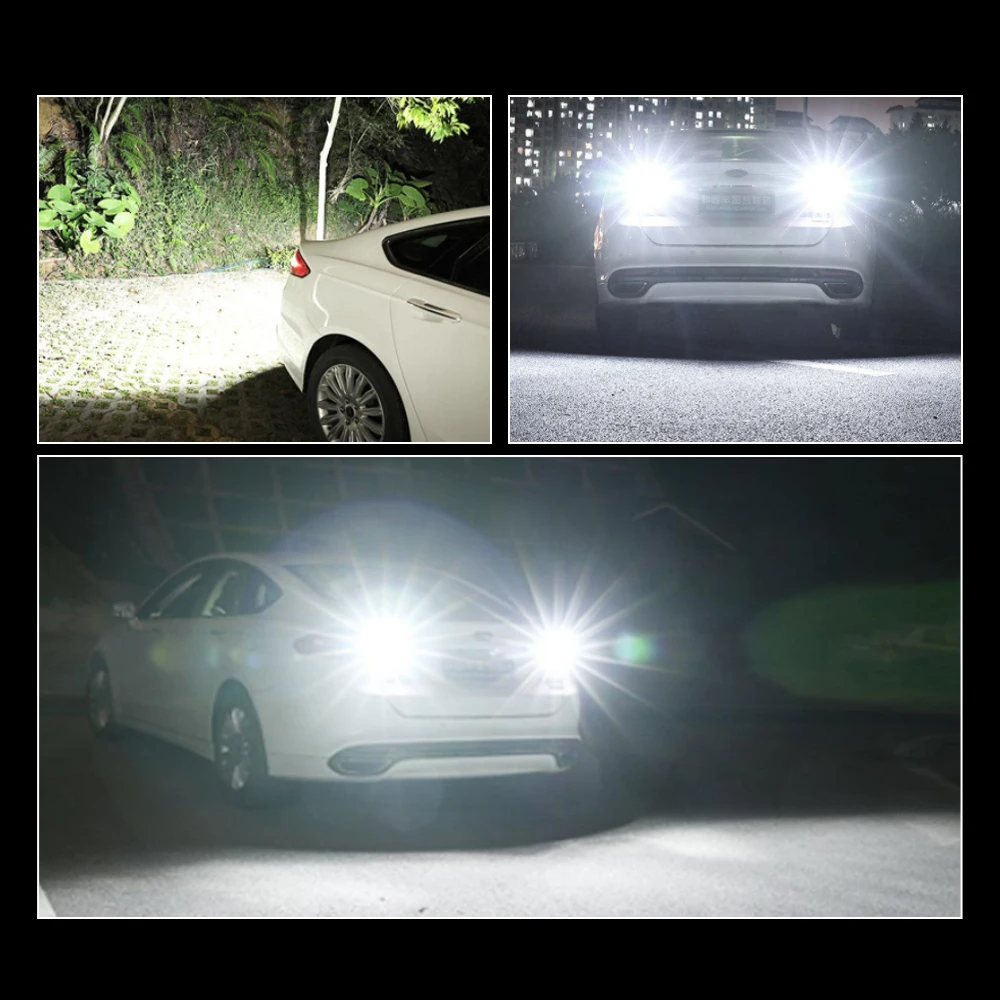 2pcs High Power Car LED Light Glass 4014SMD Canbus 1156 P21W PY21W 1157 P21/5W 7440 W21/5W W21W Turn Signal Lamp Tail Indicator thumbnail 6