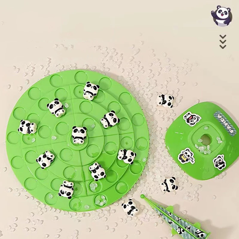 Children's Balance Panda Balance Tree Folding Happy Intelligence Early Education Decompression Game Table Battle Games thumbnail 5
