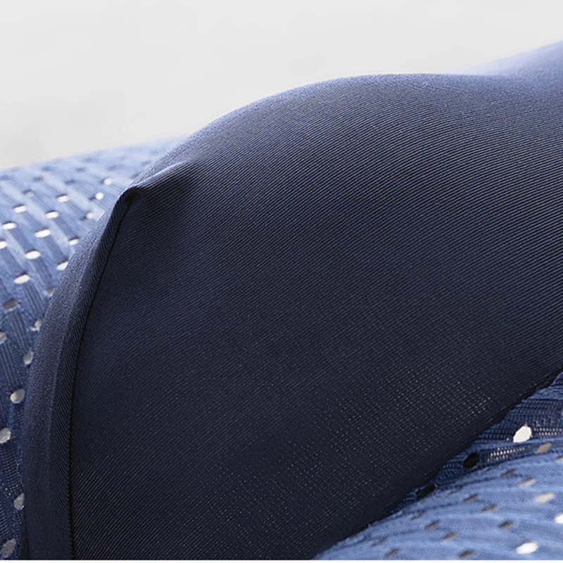 4Pcs Mesh Men's Underwear Ice Silk Cool Breathable Comfortable Fashion Sexy Men's Boxer Shorts thumbnail 6