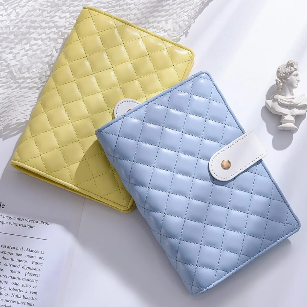 A6 sachet macaron notebook jacket loose-leaf book-keeping notebook creative cash budget financial planner thumbnail 3