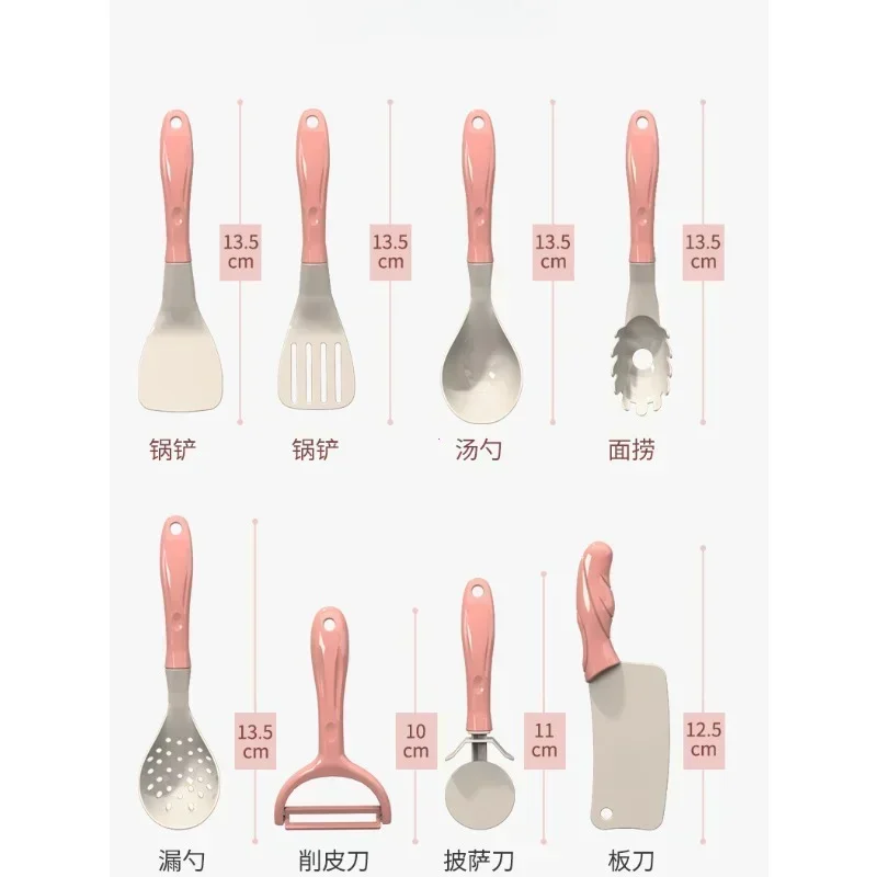 Kids Kitchen Toys Set 28 PCS Play Kitchen Accessories Kit with Play Pots Pretend Food Cooking Toy Toddler Girls Boy Gifts thumbnail 5
