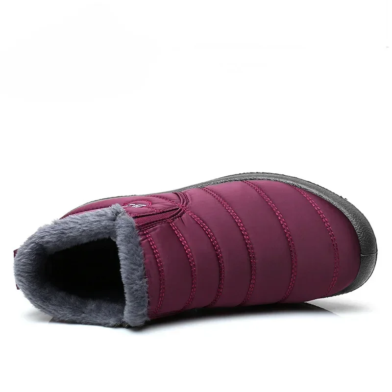 Boots Men Snow Outdoor Mens Shoes Men's Winter Boots Hiking Ankle Boots Waterproof Men Shoes Work Shoes Footwear thumbnail 5