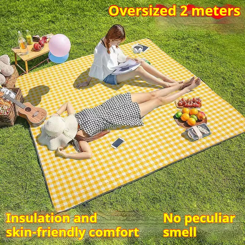 Waterproof Beach Mat Folding Mattress Portable Lightweight Picnic Mat ﻿Large Outdoor Camping Mat thumbnail 2