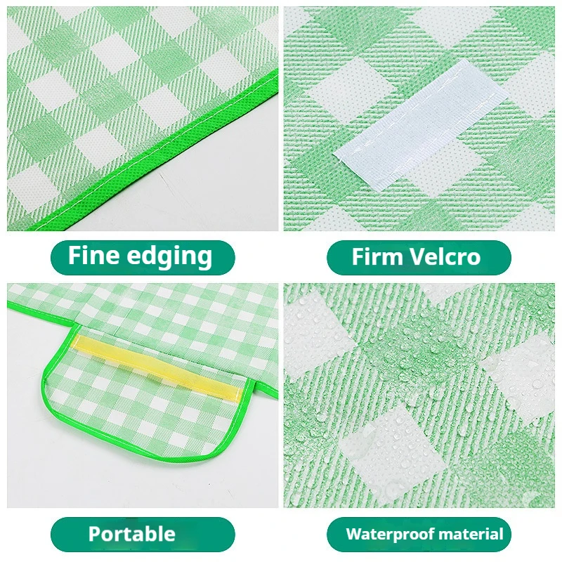 Waterproof Beach Mat Folding Mattress Portable Lightweight Picnic Mat ﻿Large Outdoor Camping Mat thumbnail 6