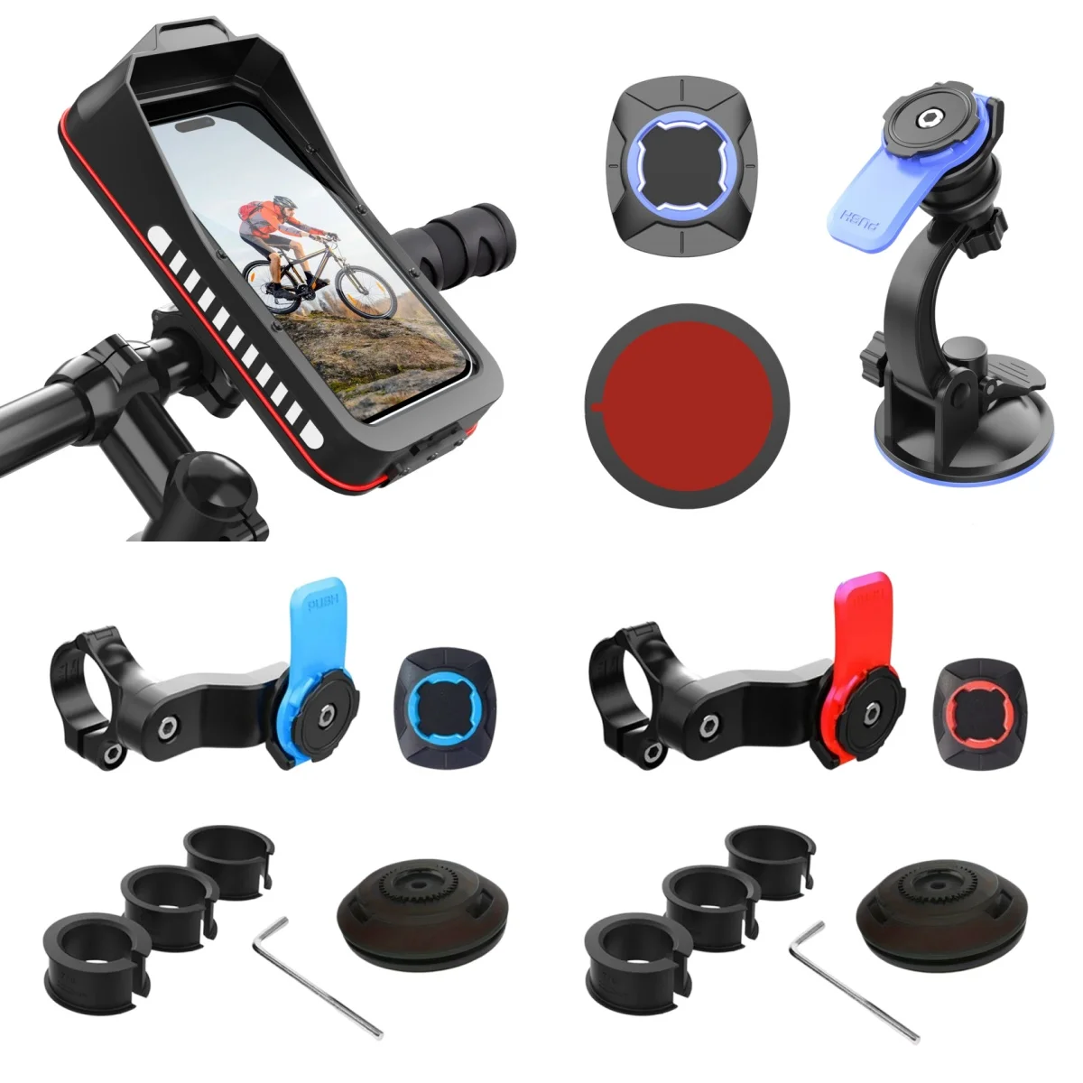 Car Phone Holder Mount Stand Sucker Suction Cup Air Vent Smartphone Mobile Cell Support in Car Bracket for iPhone Samsung Xiaomi thumbnail 6