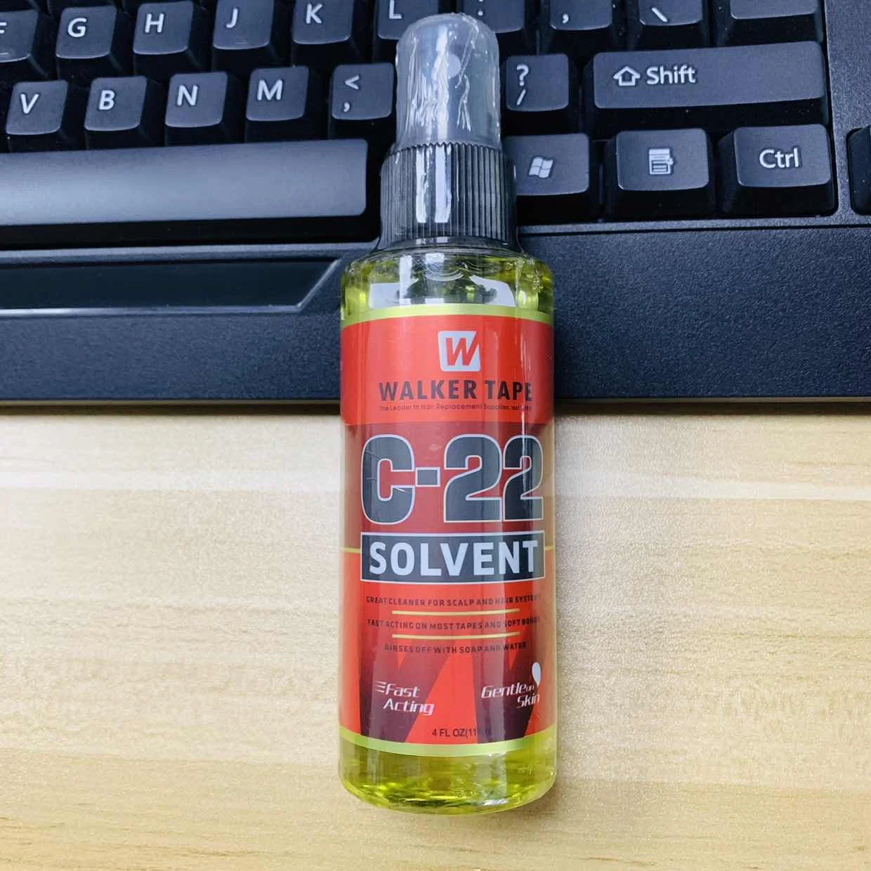 C-22/bottle Solvent Spray Remover for Lace Wigs Toupee Adhesive Removers Wig Glue Remover for Tape Hair Extensions thumbnail 6