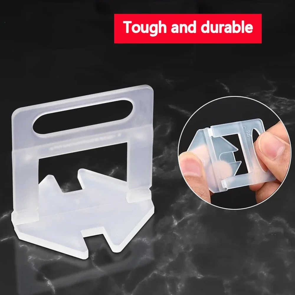 1-601PC Wall Floor Tile Leveling System Clips Ceramic Leveler Spacer Plier Wadge Kit for Tile Laying Construction Building Tools thumbnail 6