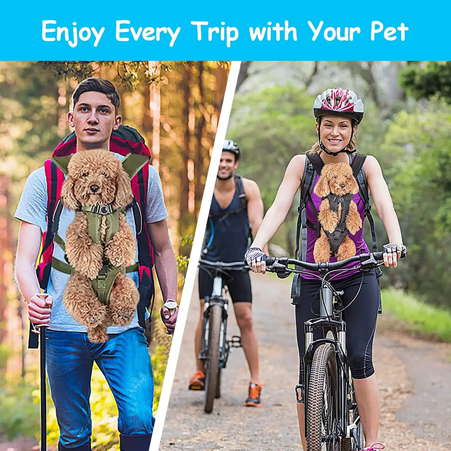 Pet Backpack Carrier For Cat Dogs Front Travel Dog Bag Carrying For Animals Small Medium Dogs Bulldog Puppy Mochila Para Perro thumbnail 6