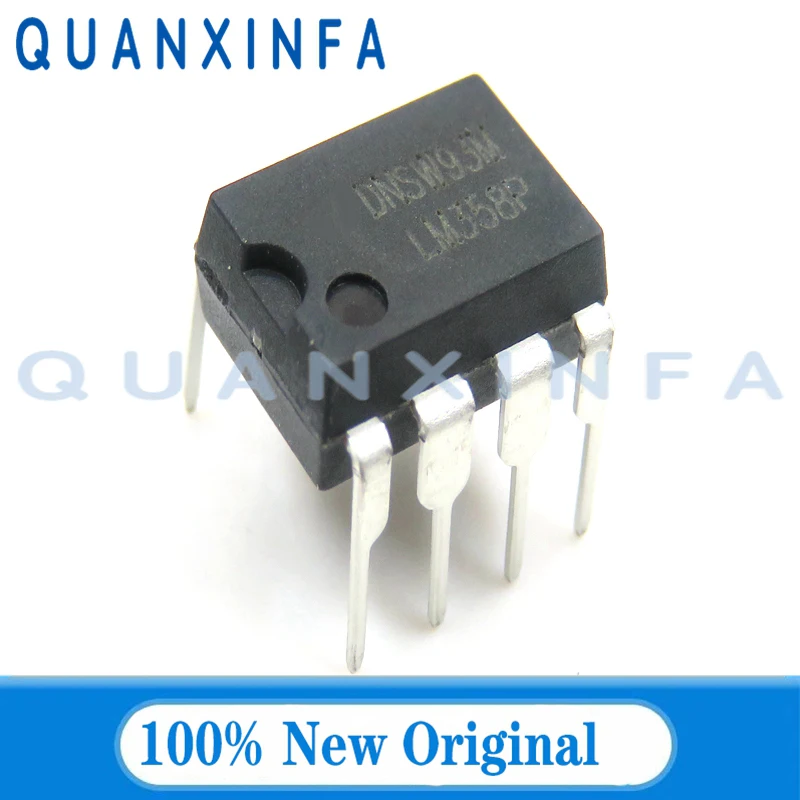 10PCS LM358P NE555P LM393P DIP8 LM358 LM393 NE555 operational amplifier/timer thumbnail 2