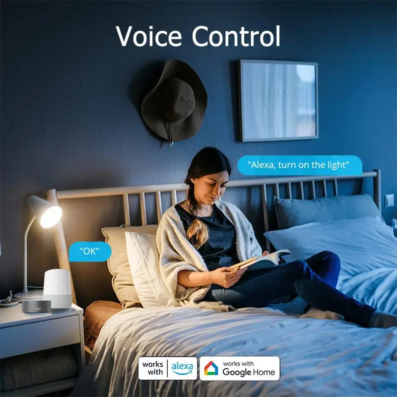 AUBESS EWelink/Tuya WiFi Smart Socket 16/20A EU Smart Plug Power Monitoring Timing Outlet Alexa Google Home Alice Voice Control thumbnail 2