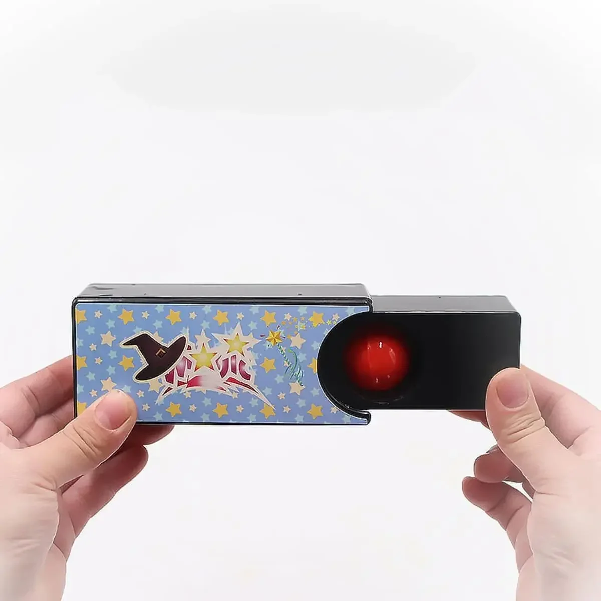 3pcs New Funny Gadgets Kids Toys Changeable Magic Box Turning the Red into the Blue Ball Props Tricks Classic thumbnail 4