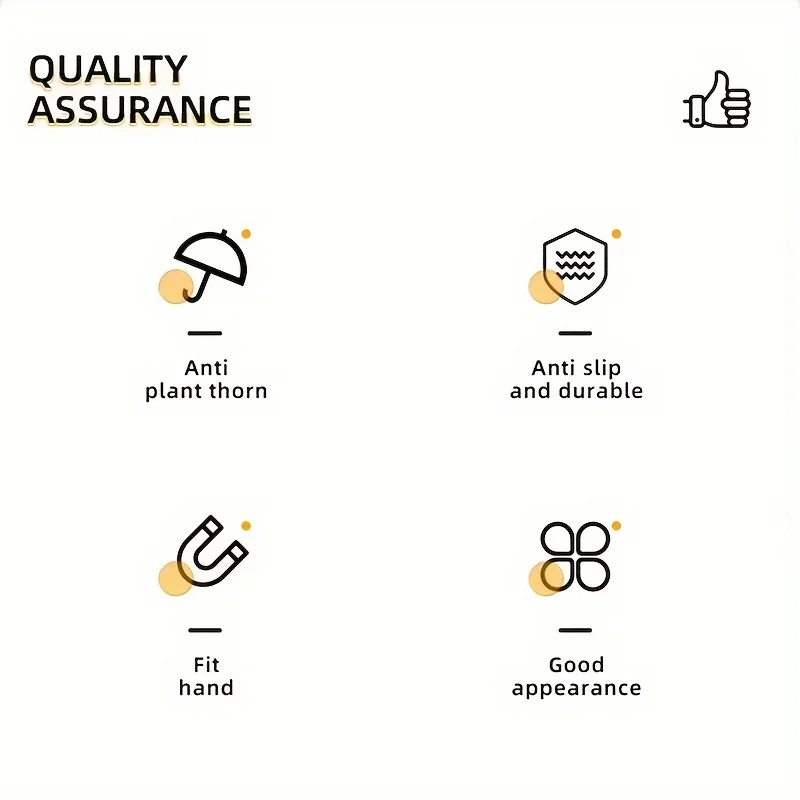 Long Style Gardening Gloves Thorn Proof Gloves Canvas Rose Pruning Garden Gloves with Touch Screen Breathable Work Gloves thumbnail 6
