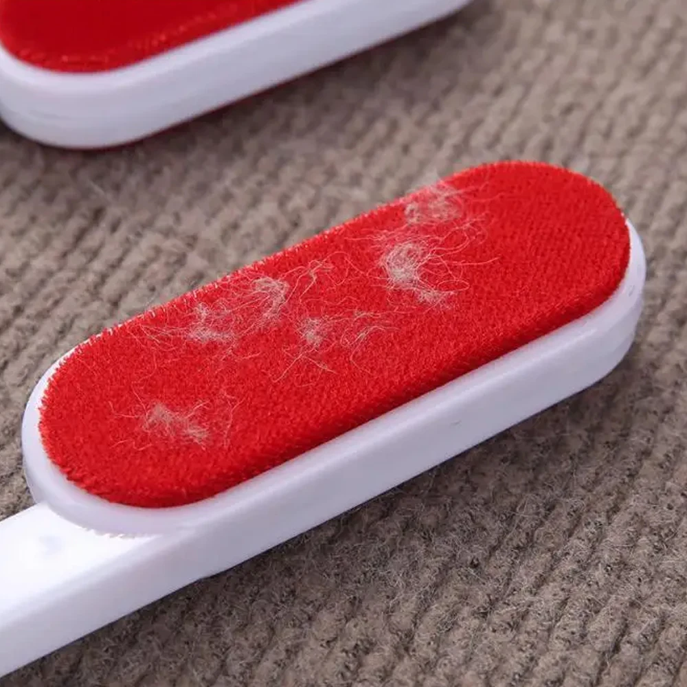 2 Sides Self-cleaning Lint Sticking Roller Dedusting Brush Pet Hair Remover Brush Removing Dog Cat Hair from Sofa Carpet Clothes thumbnail 3