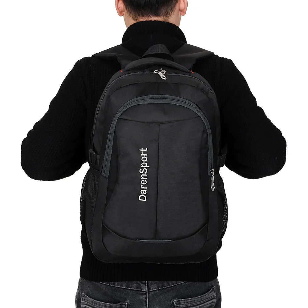 Oxford Shoulder Backpack Fashion Lightweight Waterproof Travel Laptop Rucksack Large Capacity Wear-resistant Student School Bag thumbnail 2