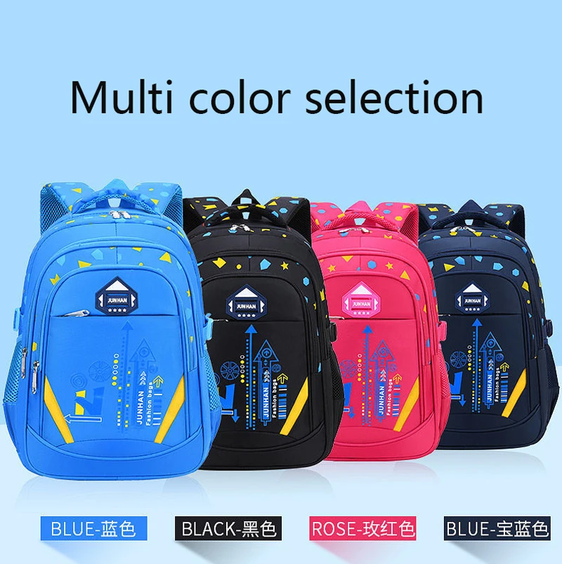 Children's Shoulder Bag Geometry Pattern Kid Backpack In Primary Schoolbag Teen Boy Girl Backpack Book Bag Waterproof Mochila thumbnail 3